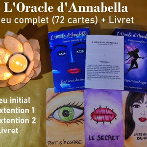 L'Oracle d'Annabella JEU COMPLET 72 cartes Des Fées et des Anges image 2