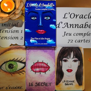 L'Oracle d'Annabella JEU COMPLET 72 cartes Des Fées et des Anges image 4