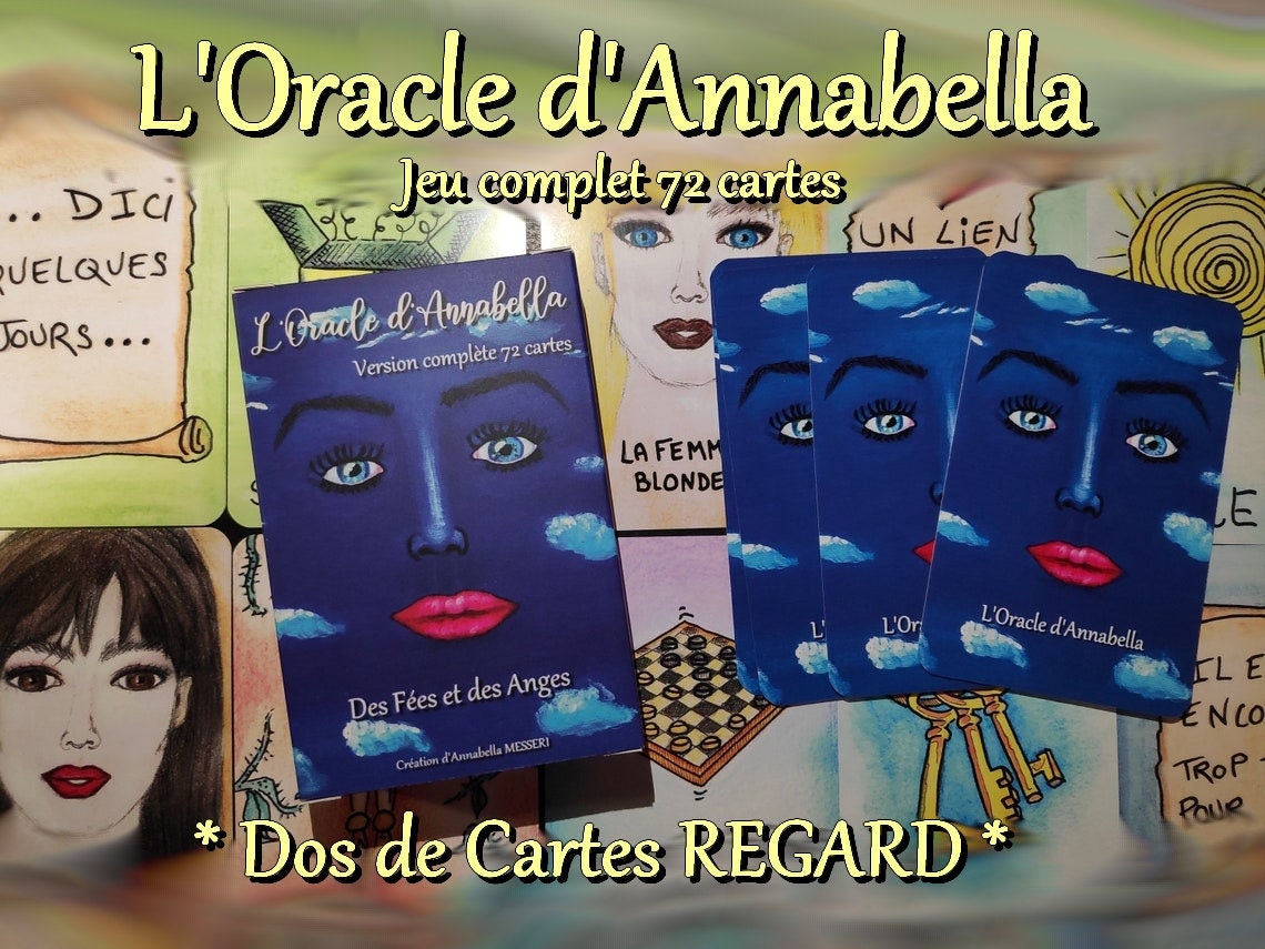 Oracle D'Annabella – 72 Cartes Divinatoires Format Poche, Fées Et Anges, Développement Personnel