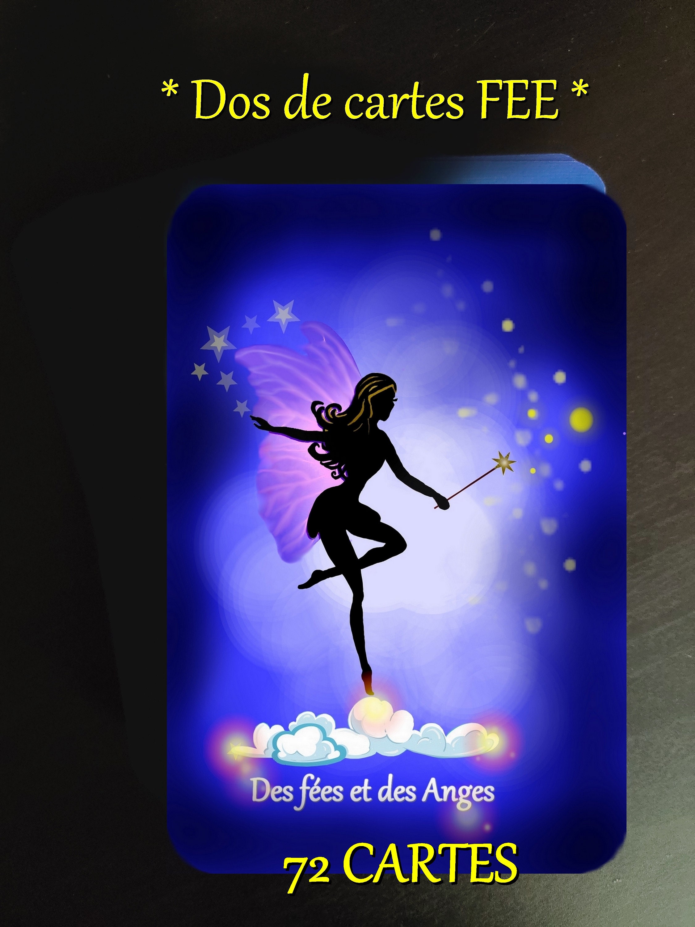 L'Oracle d'Annabella - JEU COMPLET 72 cartes - Des Fées et des Anges - France