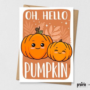 Carte de douche de bébé citrouille, carte citrouille, carte drôle, carte mignonne, carte nouveau bébé, cartes citrouille, carte de Thanksgiving, cartes d’automne, carte d’automne