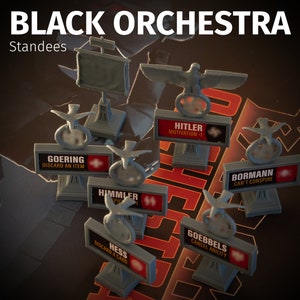 Black Orchestra (7 Piece Set, 3D printed - unofficial)