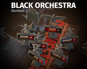 Black Orchestra (ensemble de 7 pièces, imprimé en 3D - non officiel)