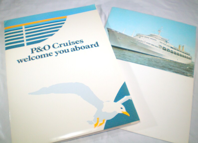 Maritime Ephemera July 1986 Vintage Cruise Liner Programme Pack Of Collectable 1980s P O Cruise Ship Memorabilia From The S S Canberra Art Collectibles Memorabilia Kromasol Com