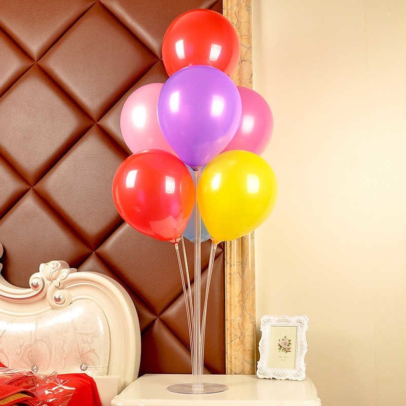 Balloon Bouquet Stand for Doityourself Centerpieces. Make Balloon Bouquets Without Helium Only
