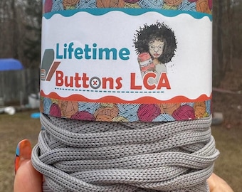 5 mm polyester macramé koord: gehaakt breigaren