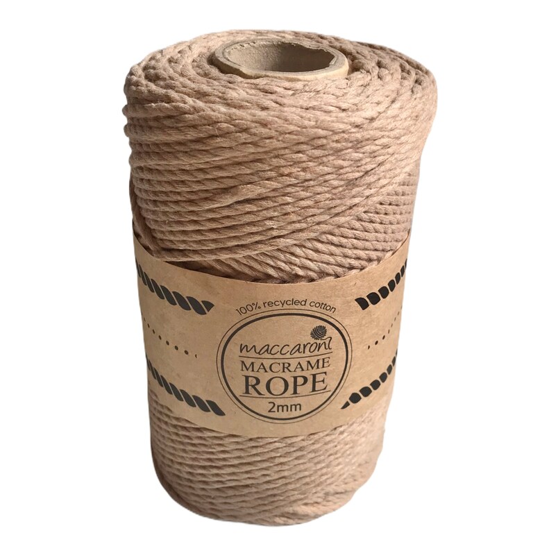 2mm Macrame Rope. Macrame Rope. 3ply Macrame Rope. Macrame Etsy