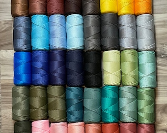 4mm Polypropylene Macrame Rope: XL, 89 Yards, 72 Colors