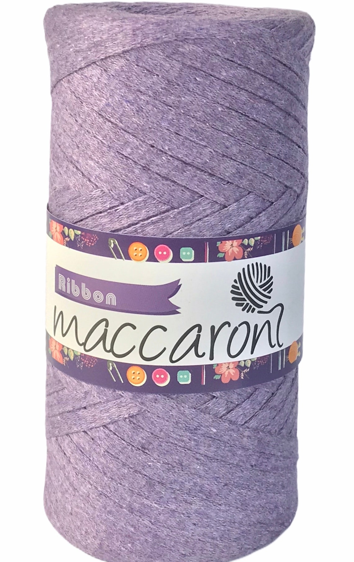 Tape Yarn LILAC Ribbon Yarn2 skeins 280M Tape Yarn Etsy