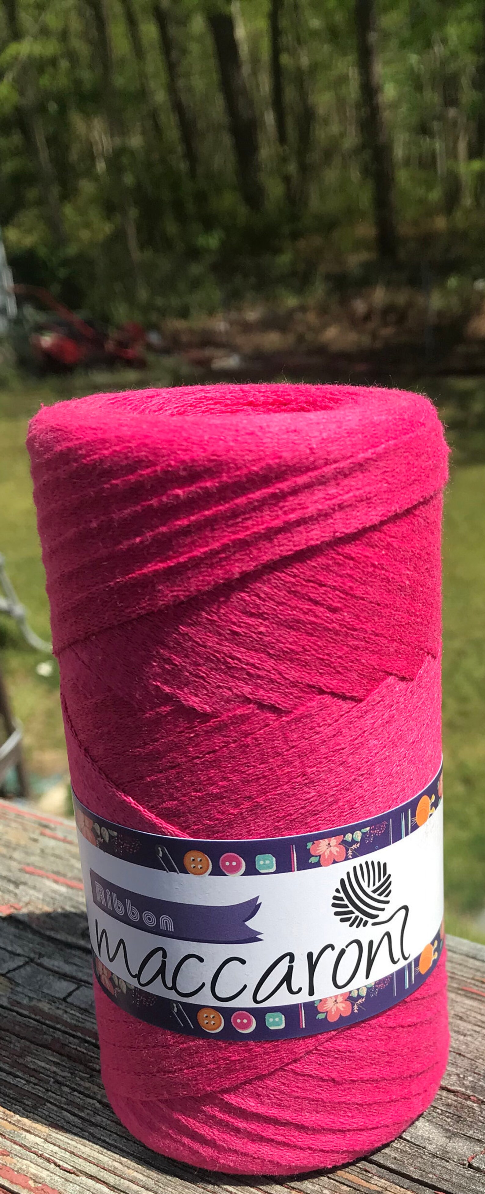 Tape Yarn. Ribbon Yarn. Fabric Yarn. Flat Tape Yarn. Burgundy Etsy