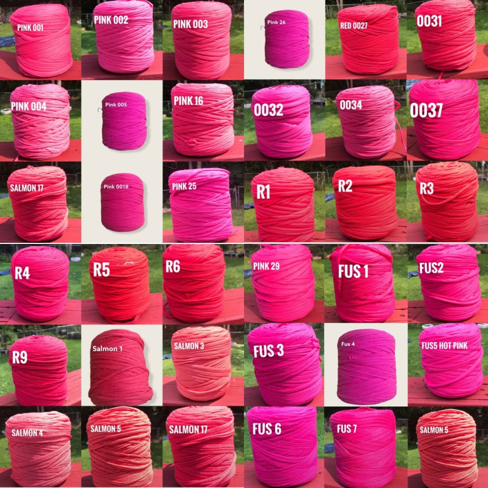 Wholesale Tshirt Yarn. 10 Rolls Tshirt Yarn. Bulky Wholesale Etsy