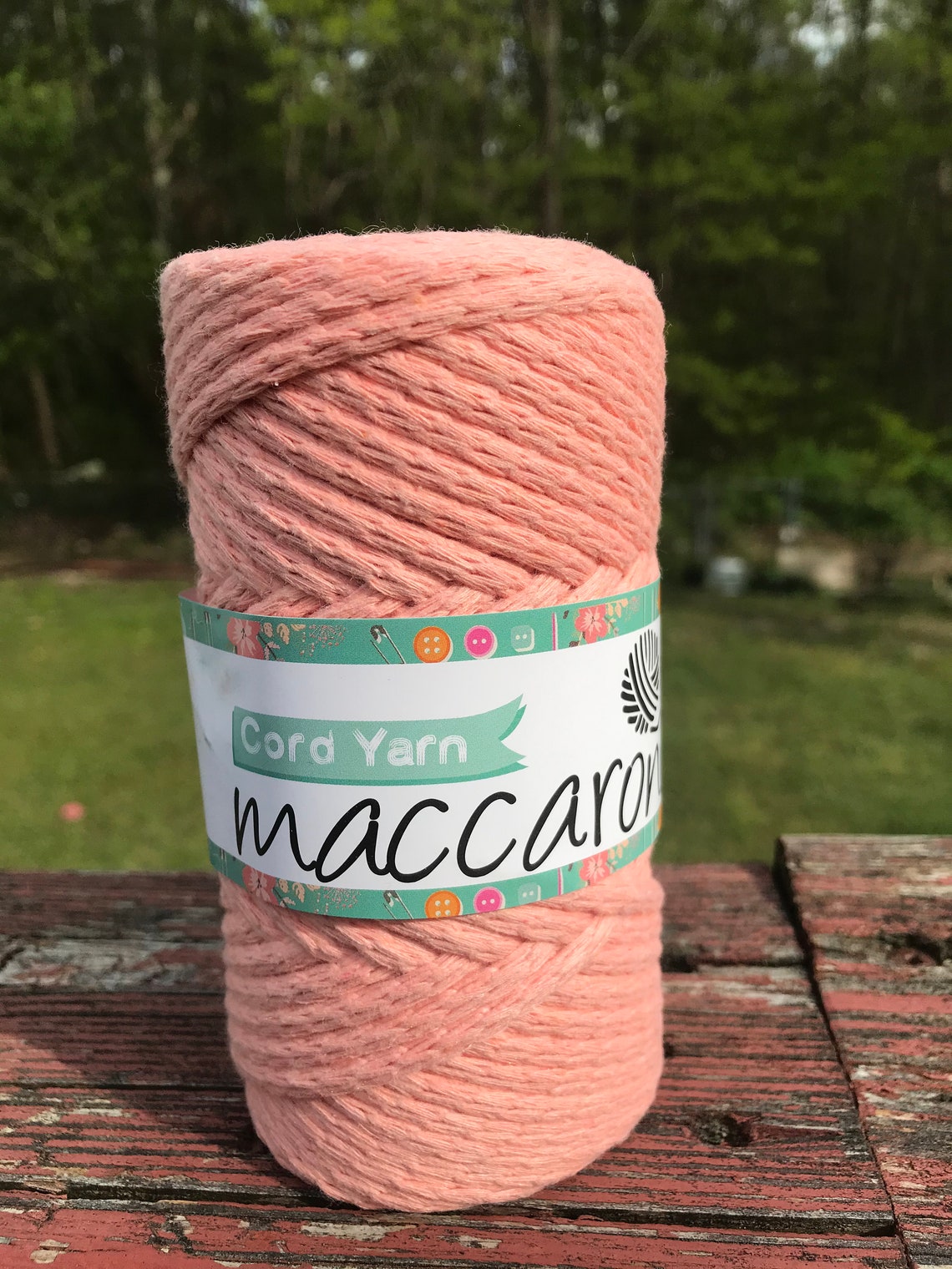 5mm Cord Yarn. 5mm Cotton Cord Yarn. Cotton Bulky Yarn. 100 Etsy