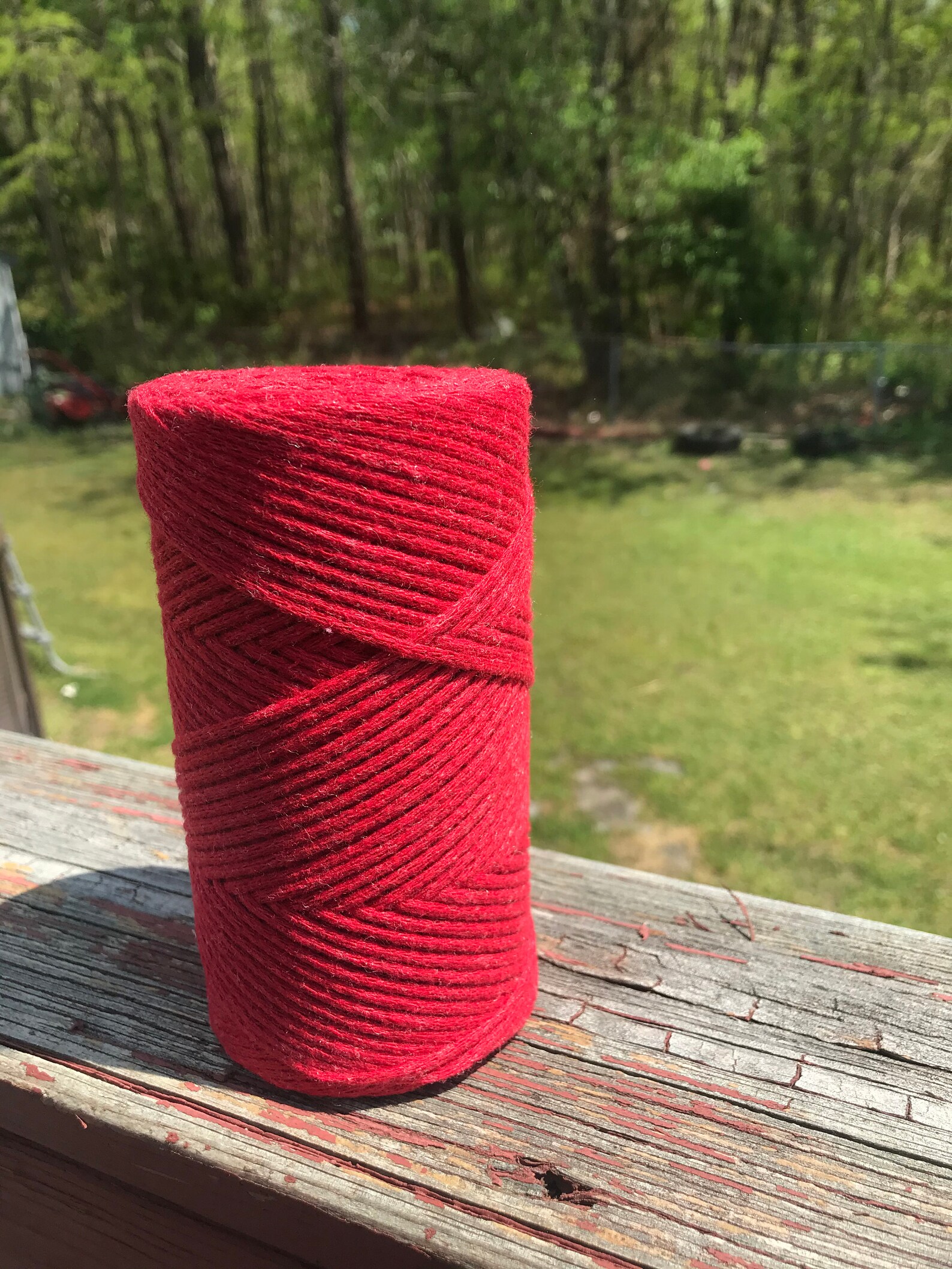 3mm Braided Cord 3mm Cotton Yarn Cotton Yarn 100 Recycled Etsy