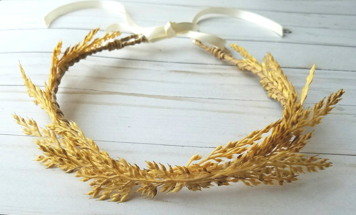 Wheat Crown Fall Crown Thanksgiving Crown Maternity Crown Etsy