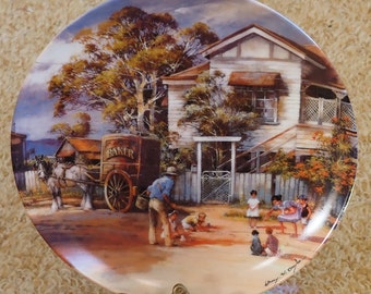 Vintage d’Arcy W Doyle Porcelain Plate ‘’For Keeps’ - As New, Never used.