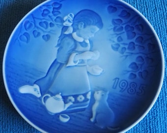 Bing & Grondahl Copenhagen Porcelain Collectible Plate From