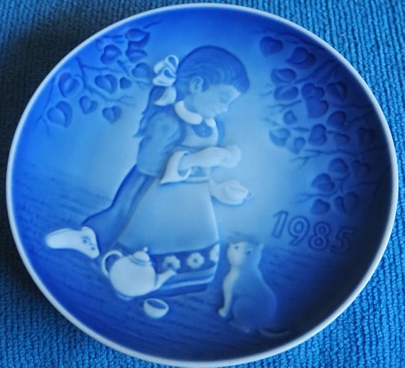 Bing & Grondahl 1985 Children's DayPlate Vtg B&G 1985 Children's