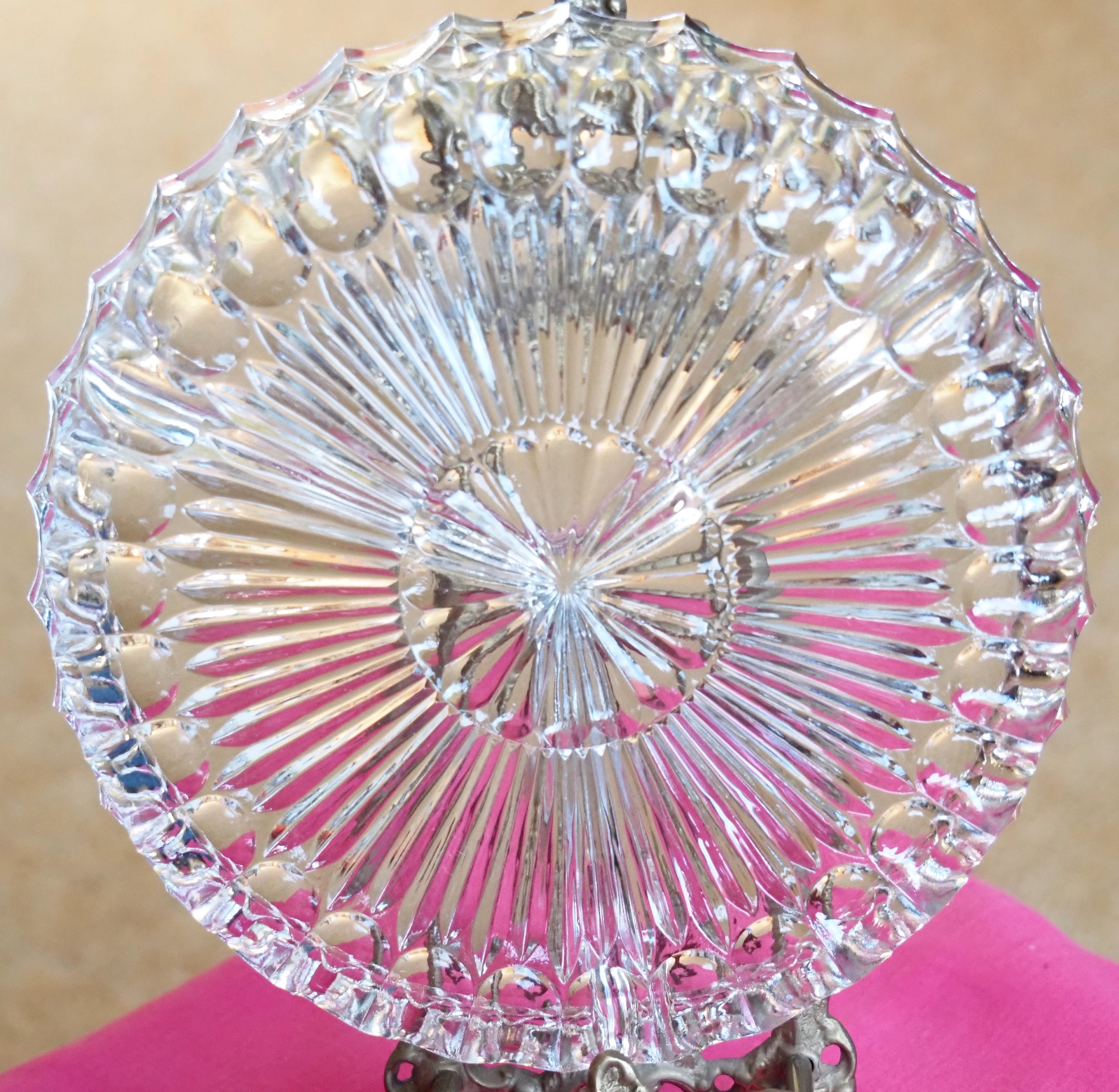 Plat à grignoter en verre - France