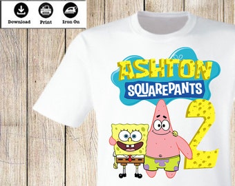 Download Spongebob Birthday Svg Etsy