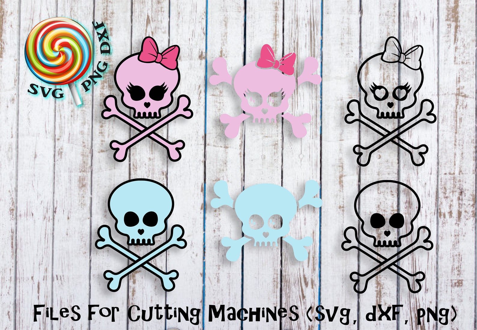 Totenkopf Silhouette Svg Svg Skelett Clipart Kreuzknochen Svg Etsy sterreich