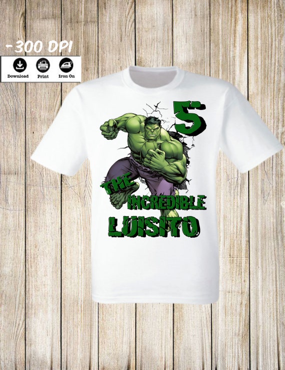camisetas personalizadas de hulk