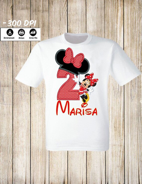 camisas de mickey mouse para cumpleaños