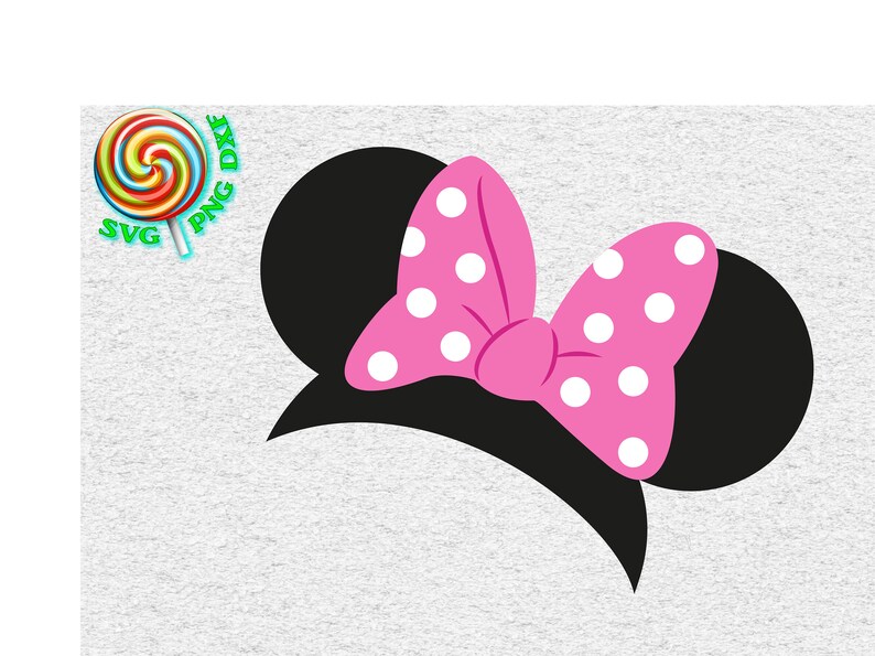 Free Free 134 Minnie Mouse Ears And Bow Svg Free SVG PNG EPS DXF File