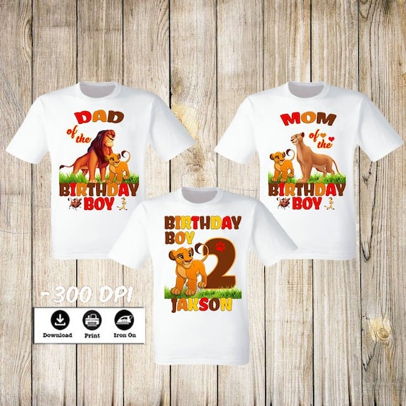 lion king family t shirts