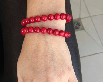ブレスレット Minwhee BIZ Coral Red Bracelet 4FK879 il_340x270.1502522571_eciv.jpg