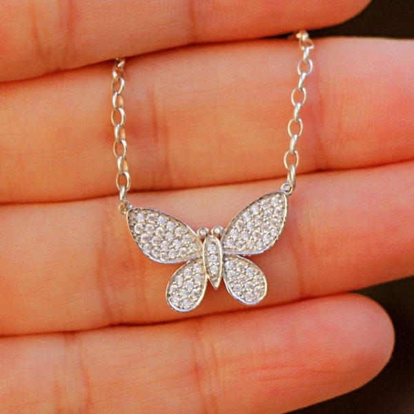 Butterfly Pendant Etsy