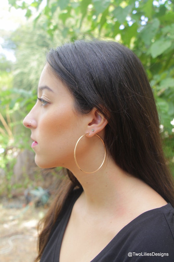 150mm hoop earrings discount