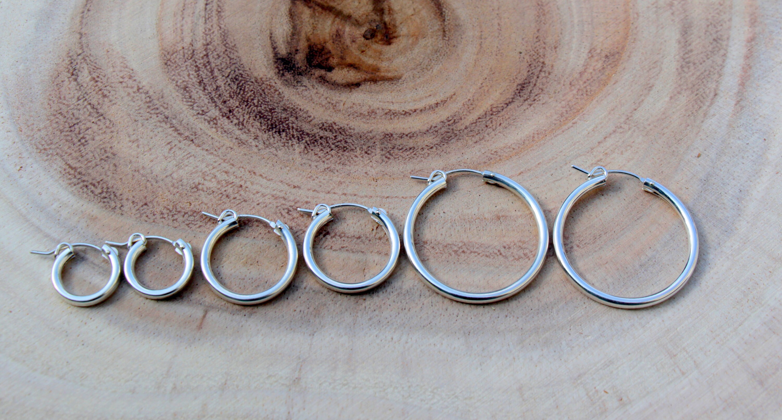 Goldia Sterling Silver Indigo Blue Preciosa Crystal Hinged Hoop Earrings Goldia Sterling Silver Indigo Blue Preciosa Crystal Hinged Hoop Earrings