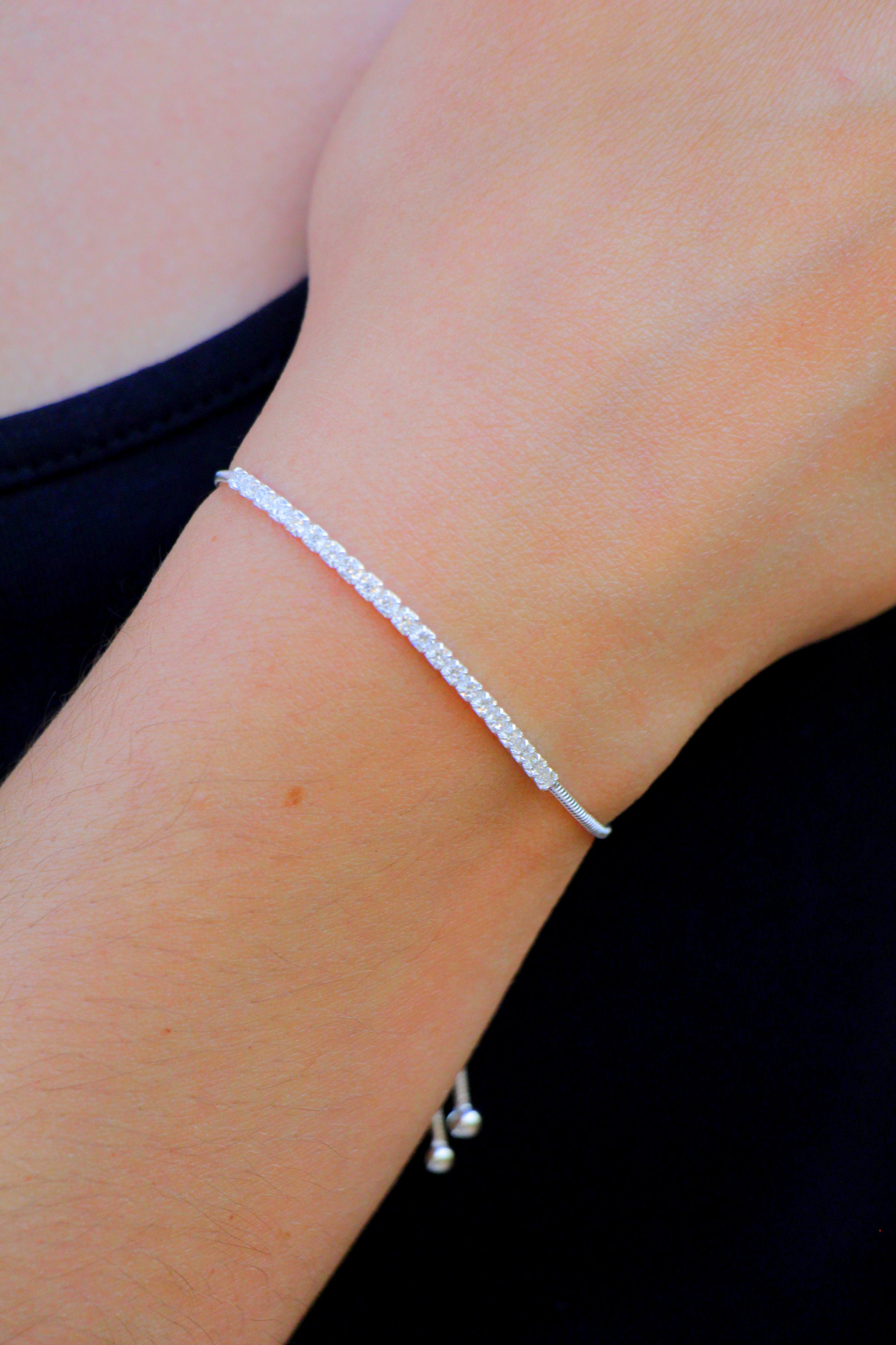 アクセサリー Glitter Luxury Tennis Bracelet 20cm il_fullxfull.3196357246_9dvo.jpg