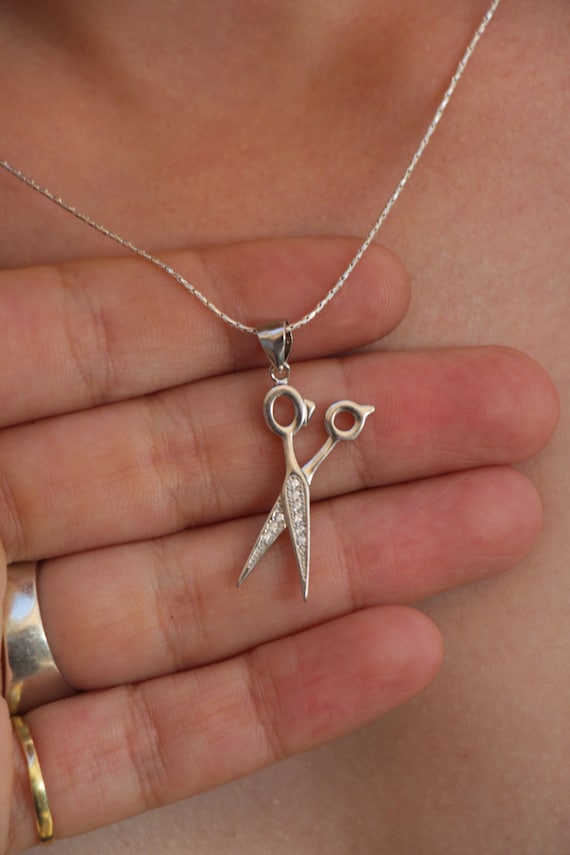 Sterling silver deals hairdresser jewelry