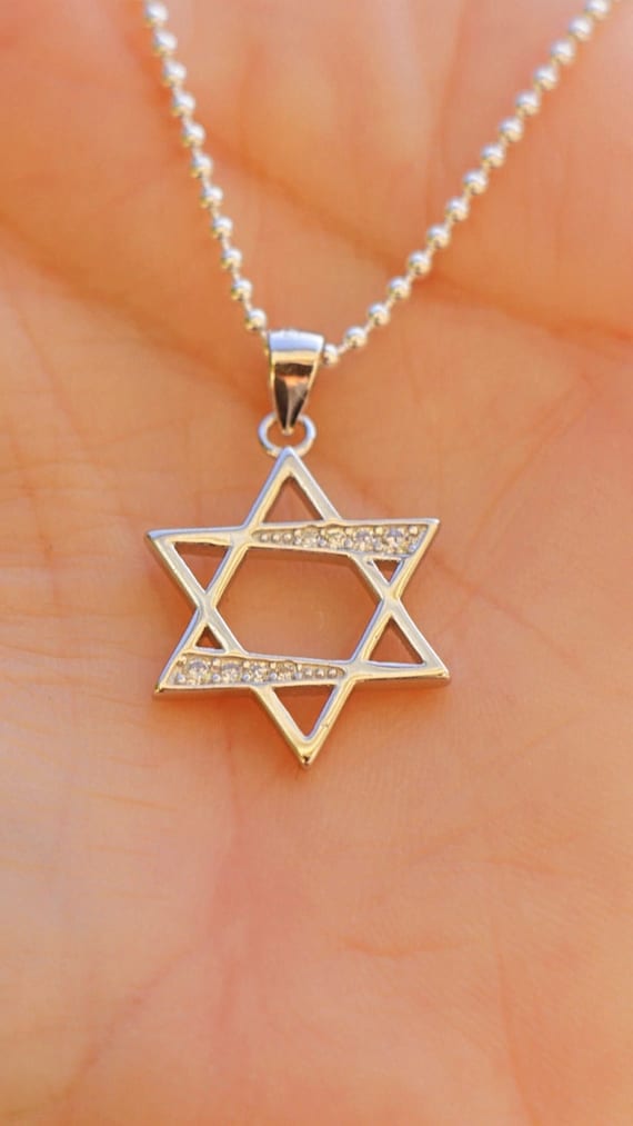 Buy Opal Star of David Pendant, Jewish Star Necklace, Magen David Necklace,judaika  Jewelry,gift for Him,gift for Her Online in India - Etsy