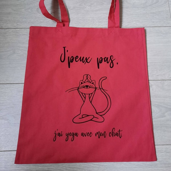 Grand tote bag en coton,  à personnaliser