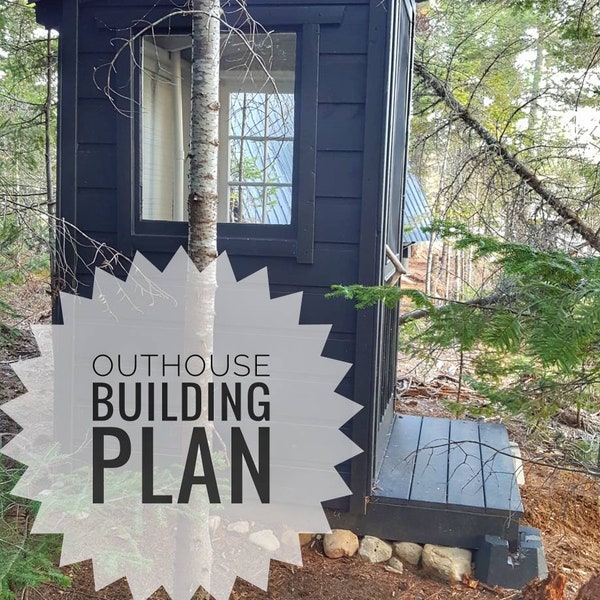 Outhouse Building plan *Video available*