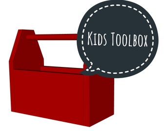 FREE Kids Toolbox *One board Building plan*
