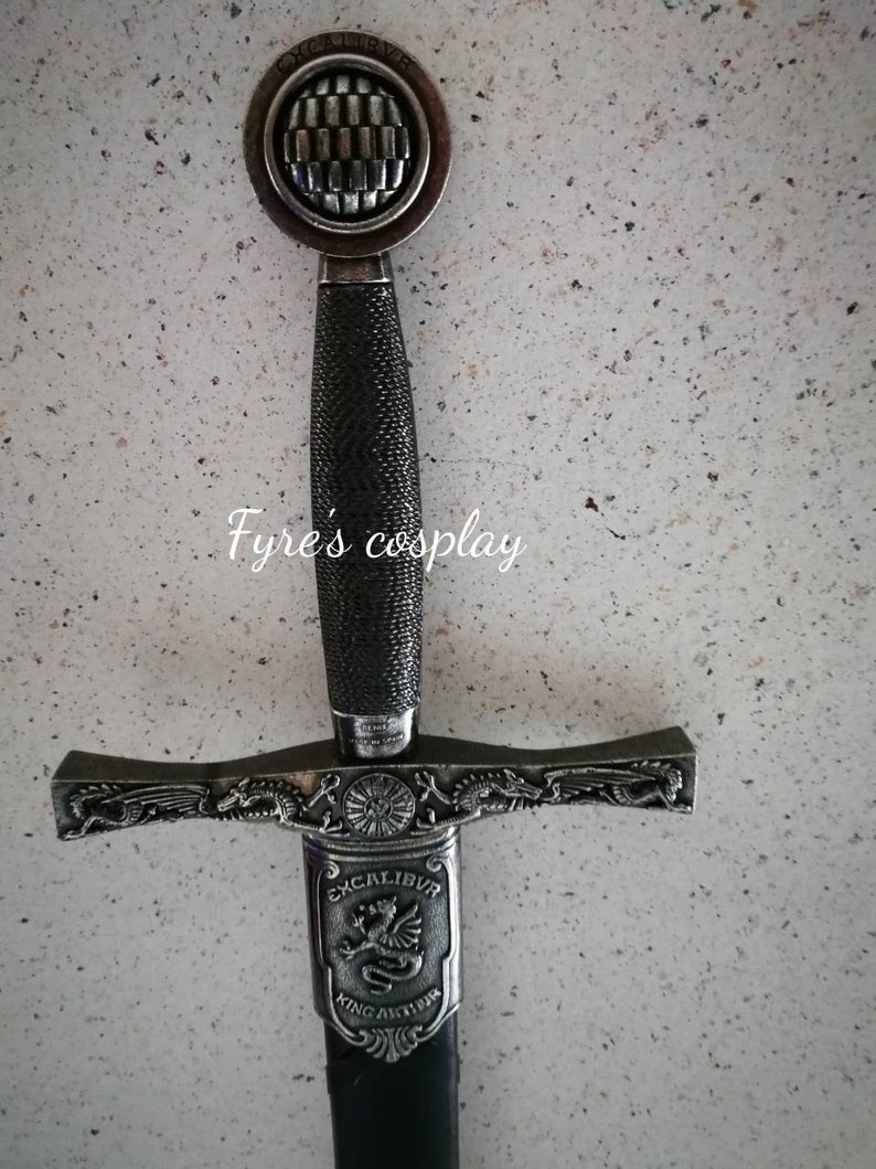 Sword Excalibur Blade Replica Fantasy Medieval King Arthur Etsy