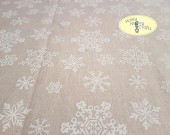 Snowflake Fabric - per 1/2m