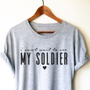 Soldier Wife Shirt - Soldier Girlfriend Shirt, Soldier Wife Gift, Military Fiancee, Coming Home Shirt, Deployment Shirt, Tank Top Hoodie
