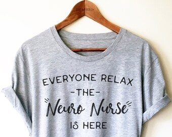 Neuro Nurse Shirt/Tank Top/Hoodie - Funny Neurologist Shirt, Neuro Nurse Shirt, Neuroscience Shirt, Neuro Nurse Gift, Neurology Nurse Shirt