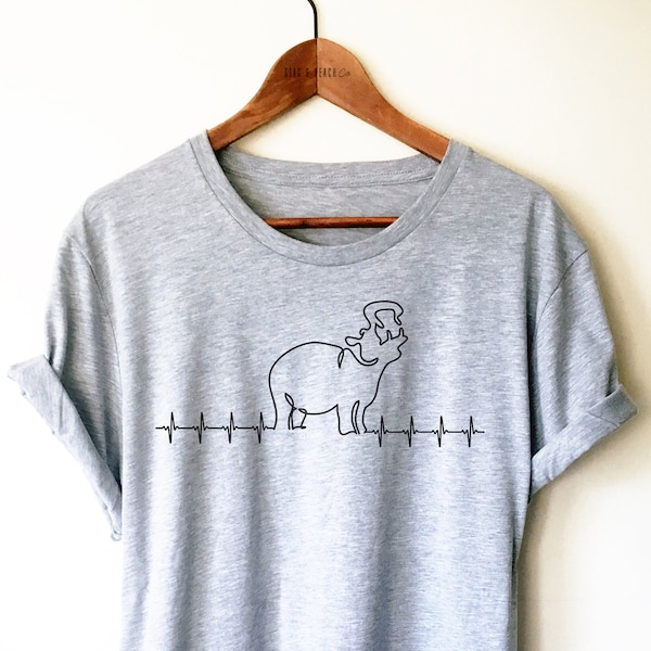 Hippo Shirt / Tank Top / Hoodie - Hippo Lover Shirt, Hippopotamus Shirt, Hippo Lover Gift, Hippo Apparel, Zoo Birthday Party, Hippo Gifts