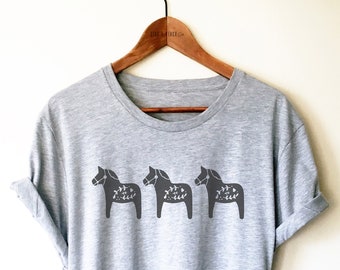 horse printed t shirts