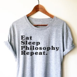 Grappig shirt/tanktop/hoodie filosofie - shirt filosoof, shirt filosofie diploma, filosofie afstudeercadeau, shirt existentialisme