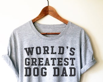 Mens Dog Shirt - Dog Dad Shirt, Dog Dad Sweater, Pet Owner Gift For Husband, Dad or Boyfriend, Rescue Dad, Dog Lover Shirt, Tank Top/Hoodie