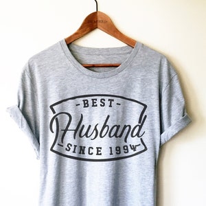 Best Husband Since Shirt - Custom Shirt, 25th Anniversary Shirt, 5 Year Anniversary, 2nd Anniversary, Husband Anniversary, Tank Top /Hoodie