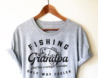 Fishing Grandpa Shirt/ Tank Top/ Hoodie - Funny Fishing Shirt, Grandpa Shirt, Grandpa Gift, Fishing Shirt, Fisherman Shirt, Gift For Grandpa