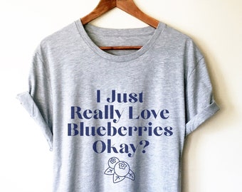 Blaubeer-Liebhaber-Shirt / Tank Top / Hoodie - Blaubeer-Liebhaber-T-Shirt, Foodie-Shirt, Diätetiker-Shirt, Blaubeer-Liebhaber-Geschenke, Foodie-Hemden