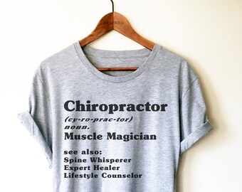 Chiropractor Definition Shirt/ Tank Top / Hoodie - Chiropractor Gift, Chiropractor TShirt, Chiropractic Shirt, Chiropractor Graduation Git